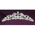 Rabatt Neue Hochzeit Kristall Tiara Rhinestone Perle Krone